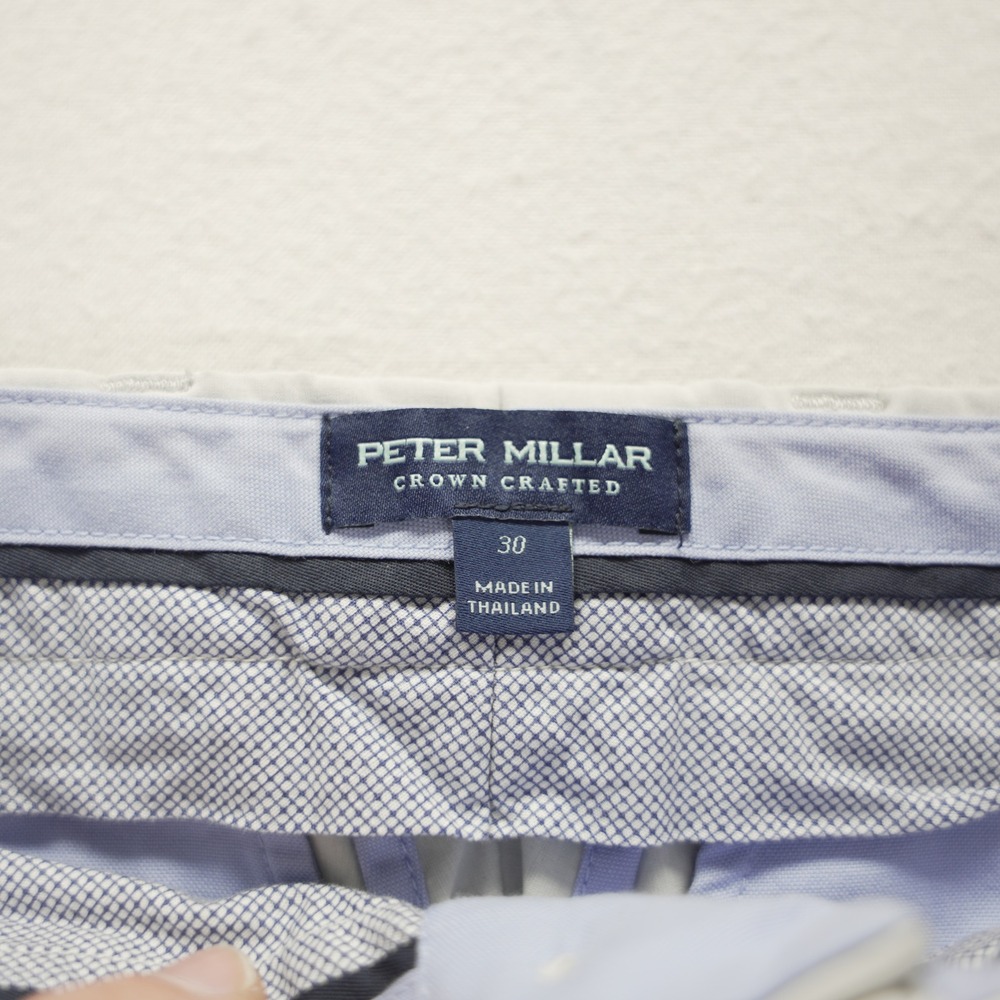 Peter Millar Crown Crafted Surge Performance Shorts Gray Tailored Fit Mens 30 - Picture 7 of 10